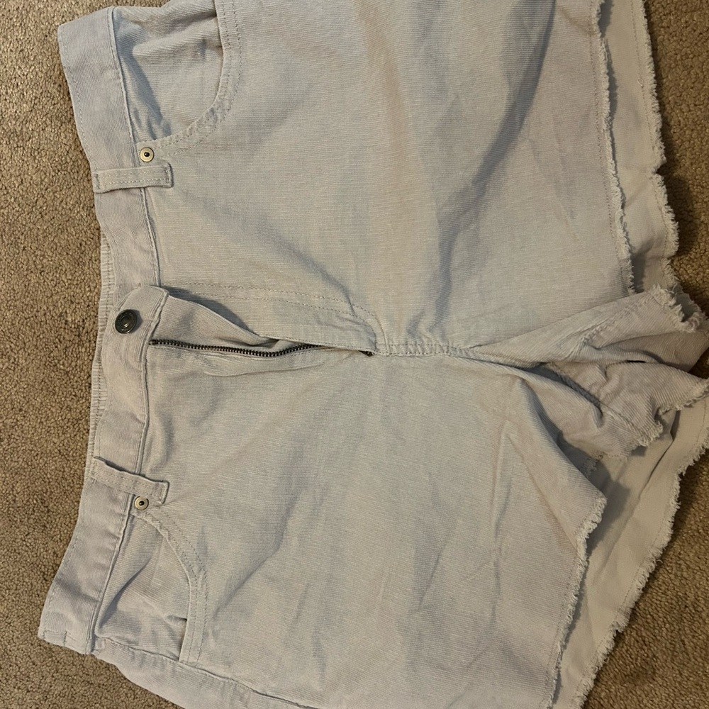 Light Blue Denim Shorts